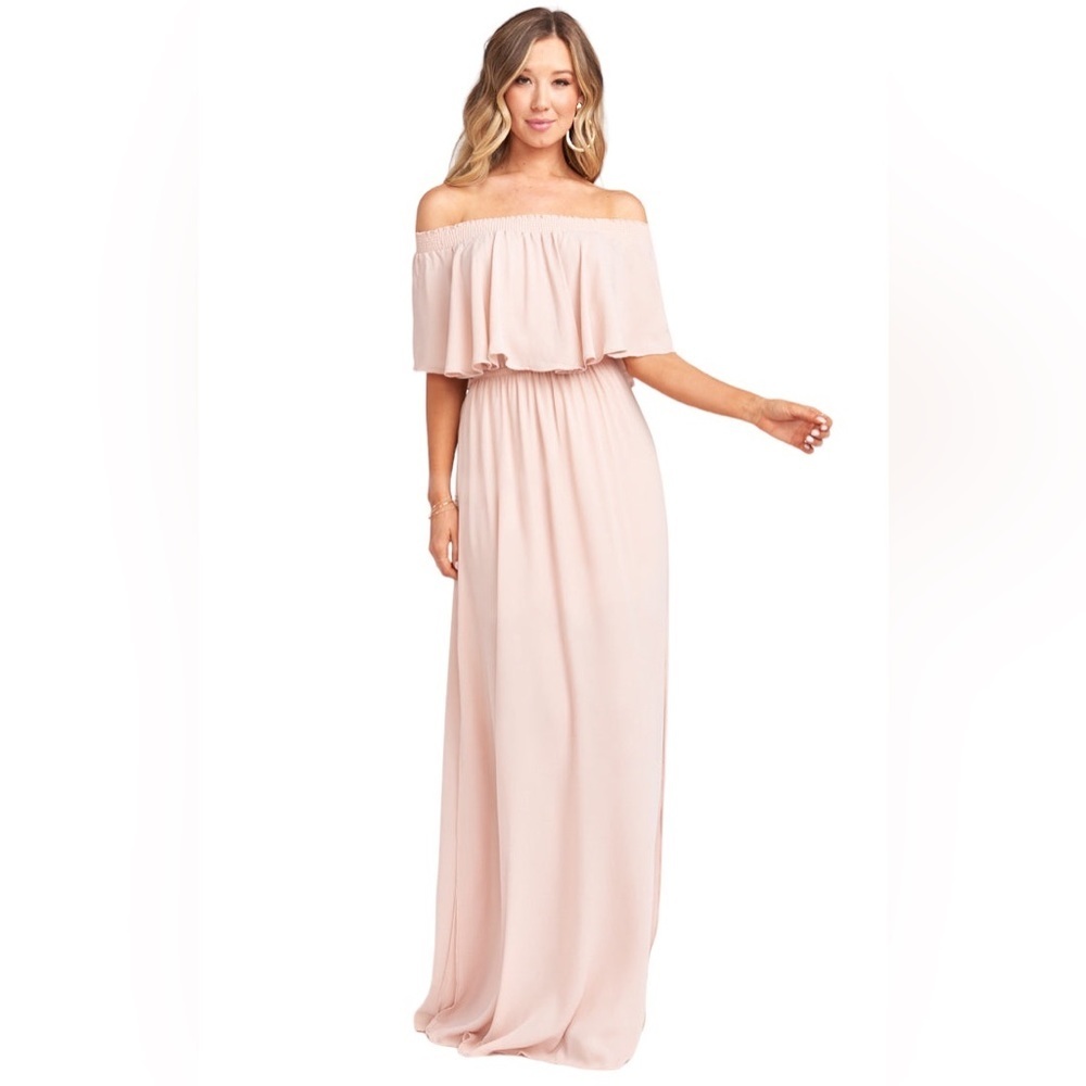 Show Me Your Mumu Hacienda Maxi Dress with Short Lining Size Medium